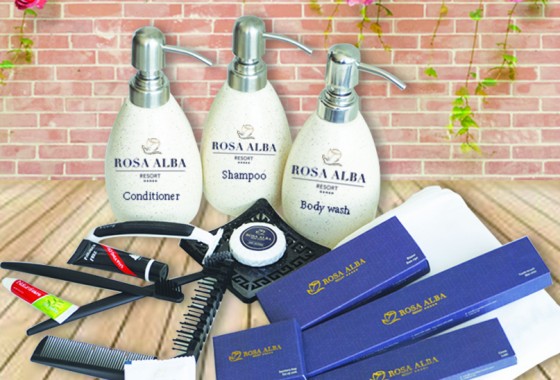 Bộ đồ dùng tiêu hao với bao bì hộp giấy