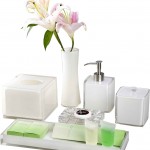 Bộ khay tiện ích nhựa melamine trắng bóng