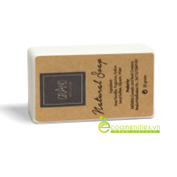 Xà Bông Khách Sạn Natural Soap: In Logo & Bao Bì Theo Yêu Cầu (10g-100g)