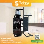 Bộ giá treo thép sơn tĩnh điện & bình xà phòng 300ml