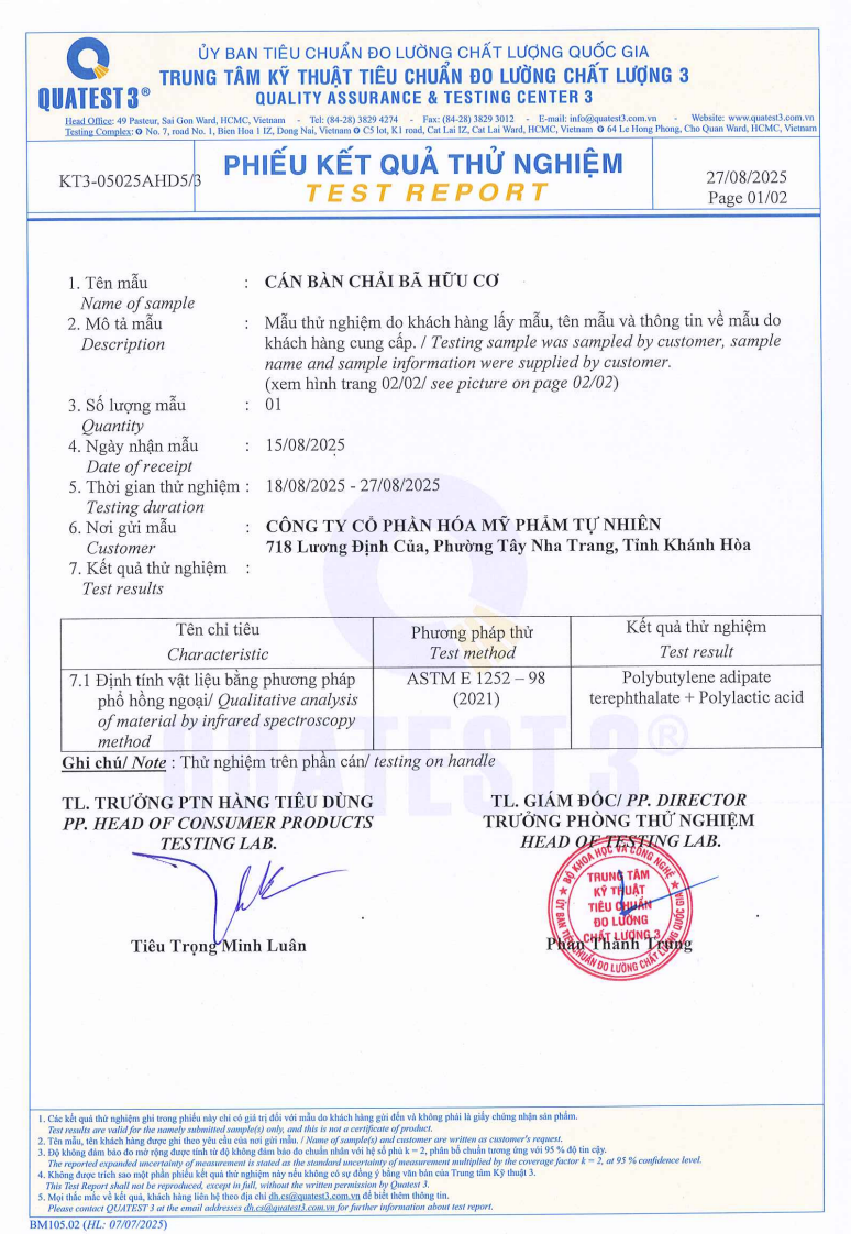 🌱 Kiểm Địch Nhựa Bã Hữu Cơ Polybutylene adipate terephthalate (PBAT) + Polylactic acid (PLA).– Giải pháp nhựa sinh học