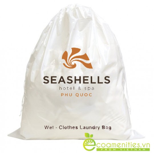 Xưởng Sản Xuất Túi Giặt Ủi Dây Rút (Laundry Bag) Chất Liệu PE Trắng Sữa, Đủ Size Giá Gốc