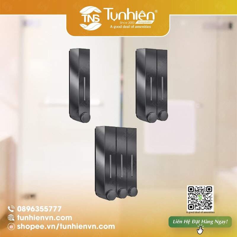 Bình xà phòng treo tường 420ml