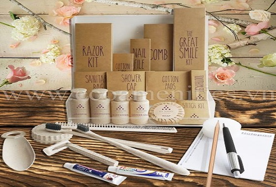 Bộ Amenities Hộp Kraft Nâu Sần Với Triết Lý Bền Vững và Thiết Kế Sinh Thái Của Six Senses Việt Nam