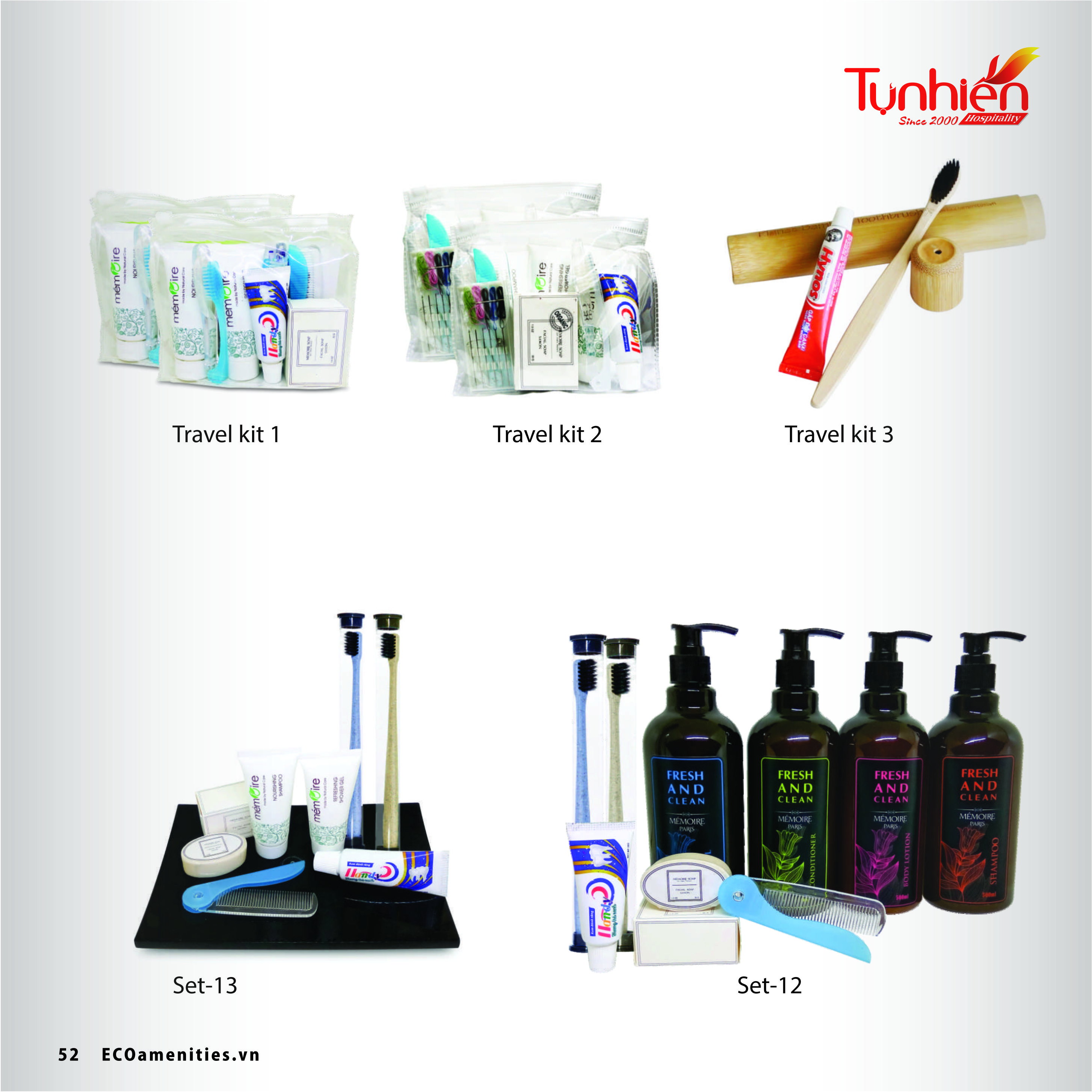 Đồ dùng Amenities cho khách sạn cao cấp