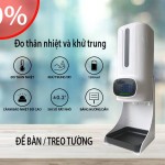 Máy xịt rửa tay tự động 3in1