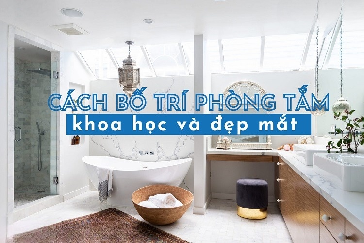 Hướng dẫn cách bày trí phòng tắm khách sạn cho hợp lý