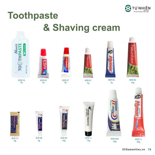 Gia Công Kem Đánh Răng, Kem Cạo Râu Amenities Theo Yêu Cầu - Giá Sản Xuất Tốt Nhất